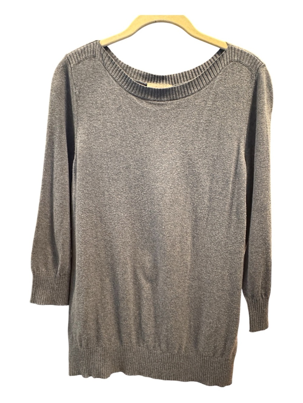 LOFT Outlet Boatneck Sweater - Dusty Blue Color